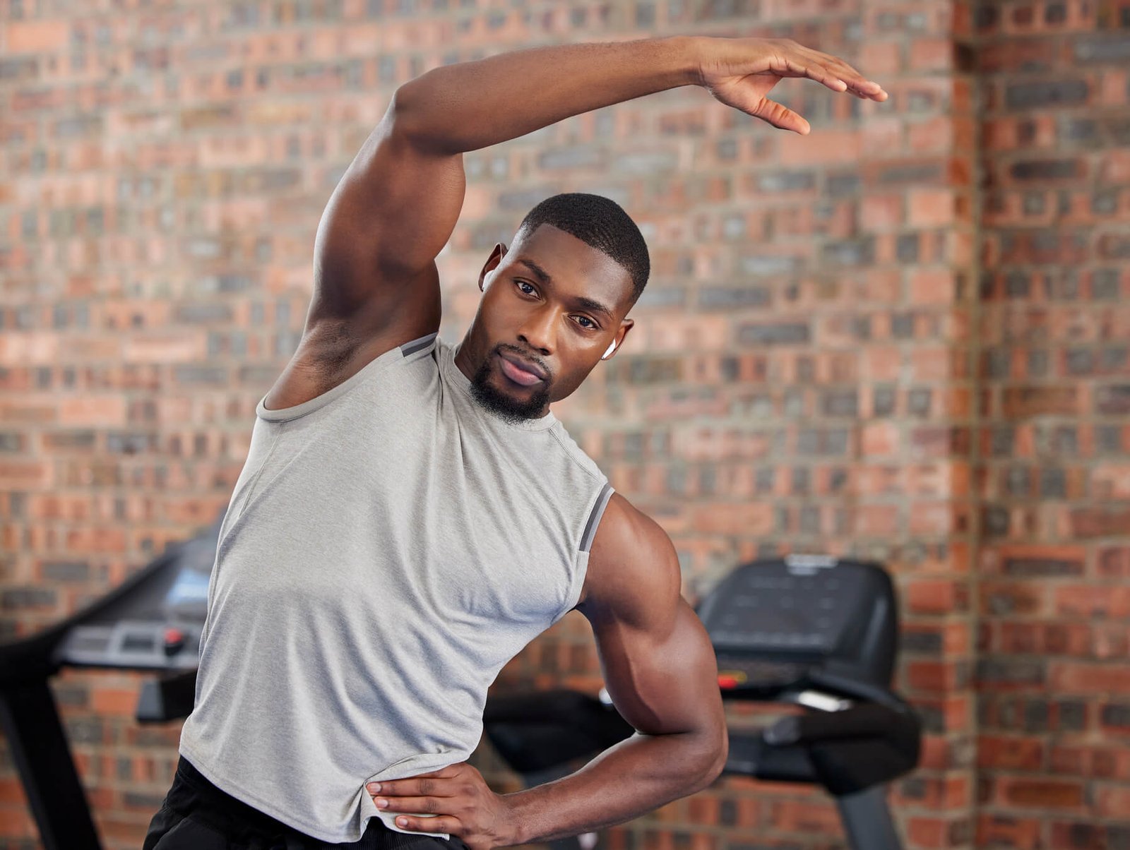 Exercise Black Man And Stretching For Workout Fi 2023 11 27 04 51 33 Utc