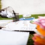 heap of business objects and office supplies layin GZC6NPB Hotel Paradise DLX