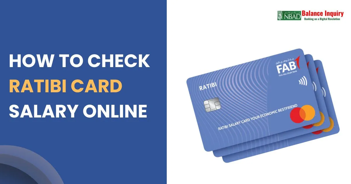 How To Check Ratibi Card Salary Online: A Step-by-Step Guides