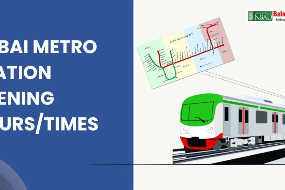 Dubai Metro Station Opening Hours/Times in 2025