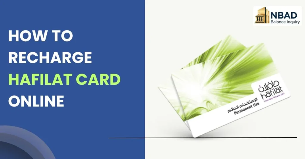 How to Recharge Hafilat Card Online in 2025