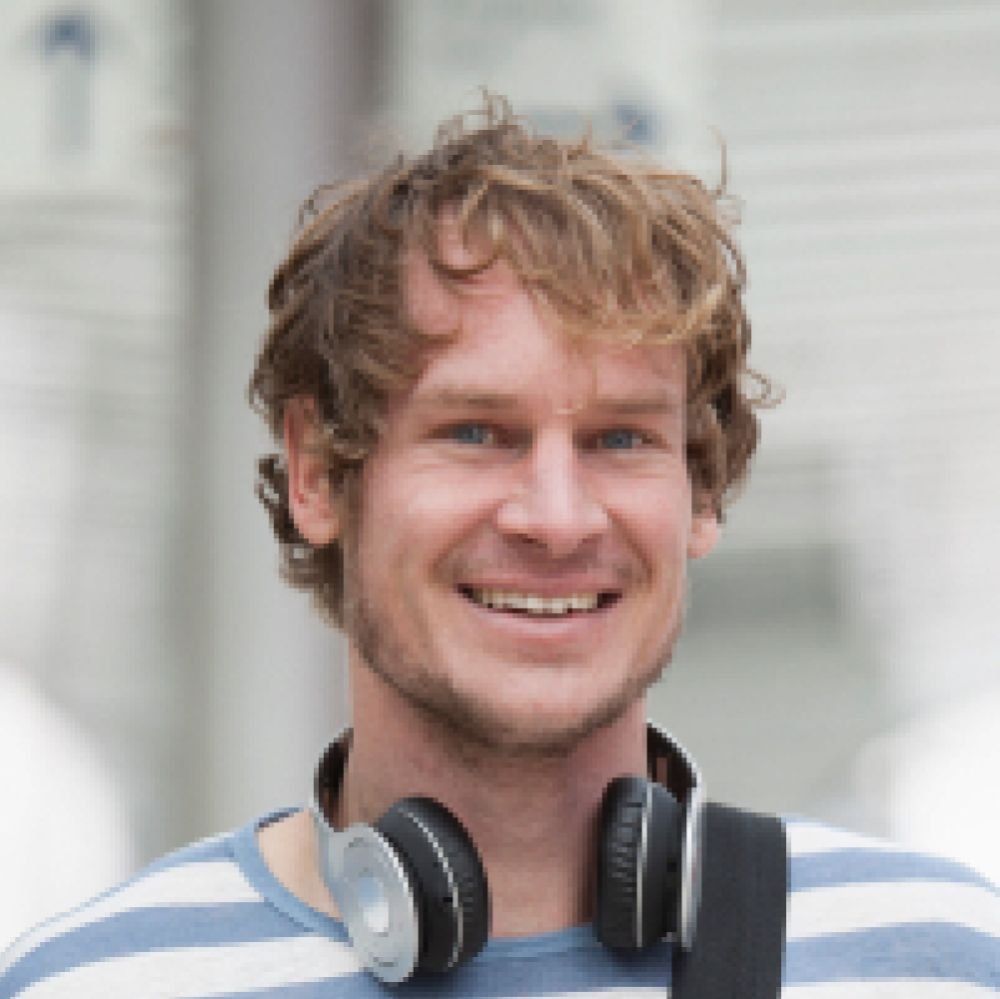 Portrait Of Smiling Man With Headphones And Should PFC5HDP 1 1